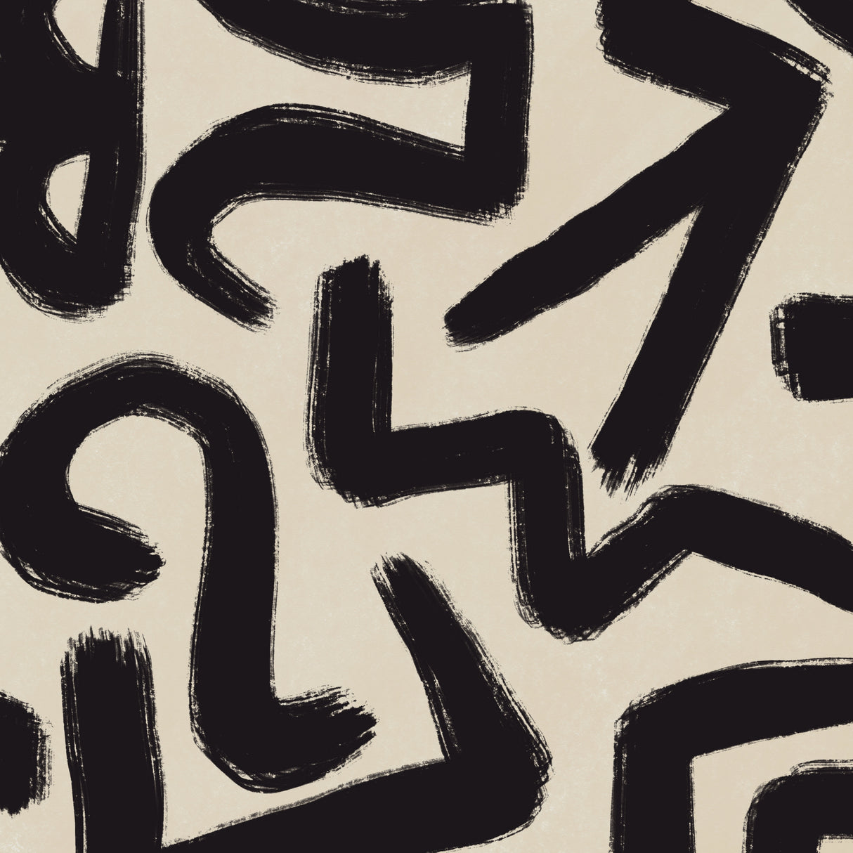 Line art abstract 05 Poster och Canvastavla