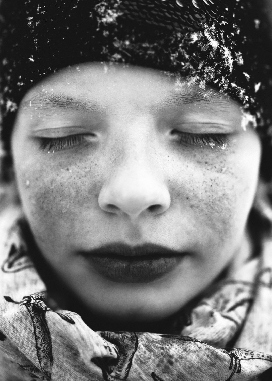 Snow Poster och Canvastavla