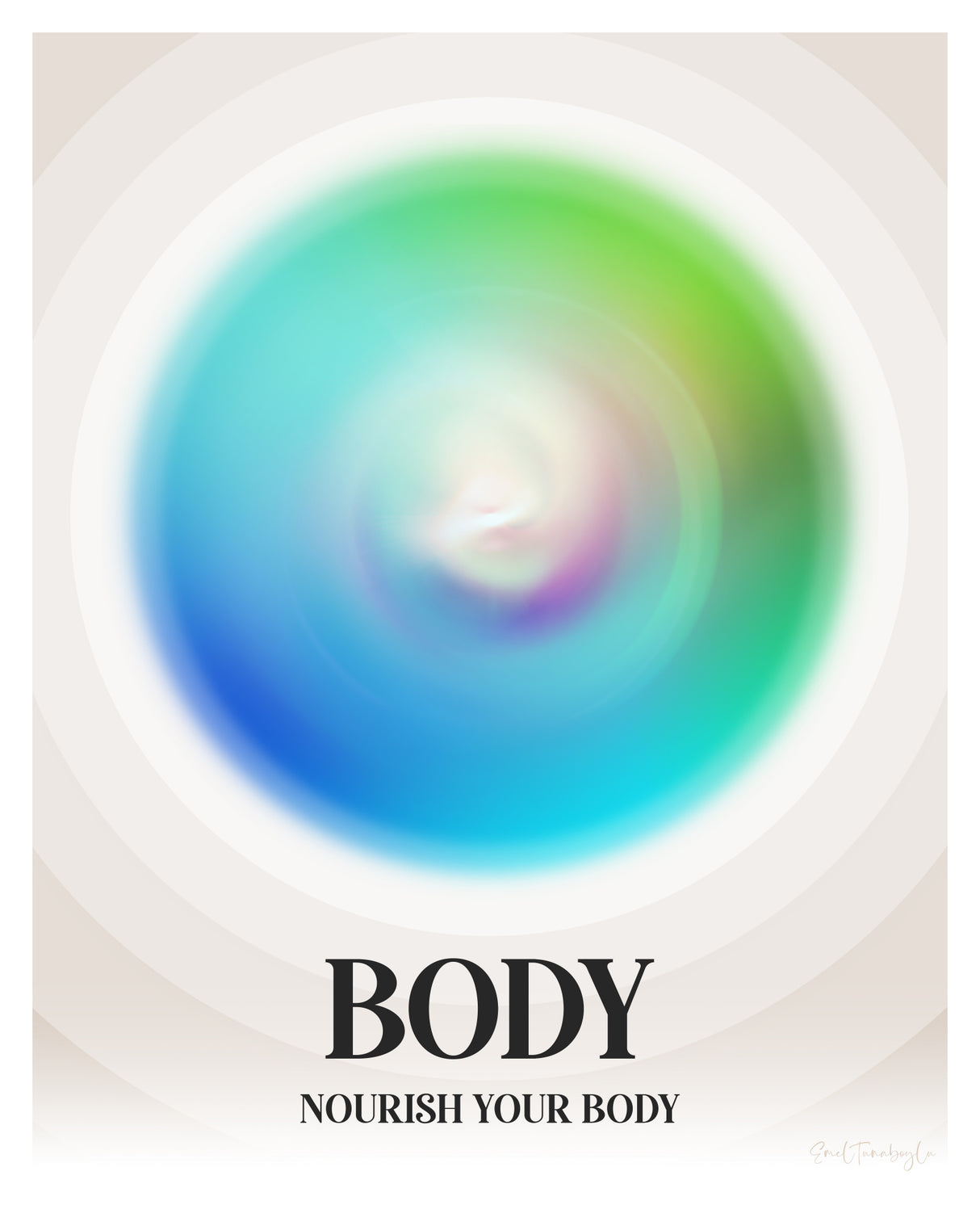 Ratio 4x5 Print By Bohonewart Copy 18 Poster och Canvastavla