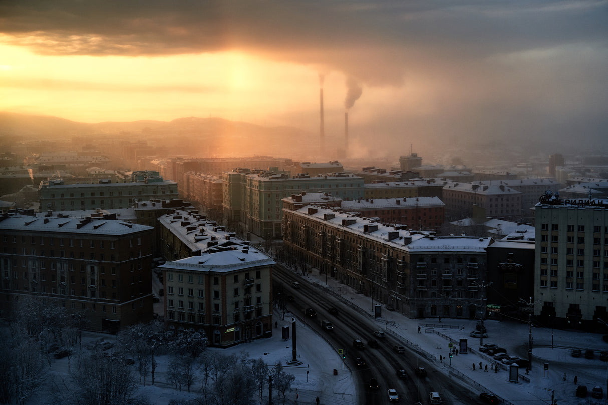 Morning in Murmansk Poster och Canvastavla