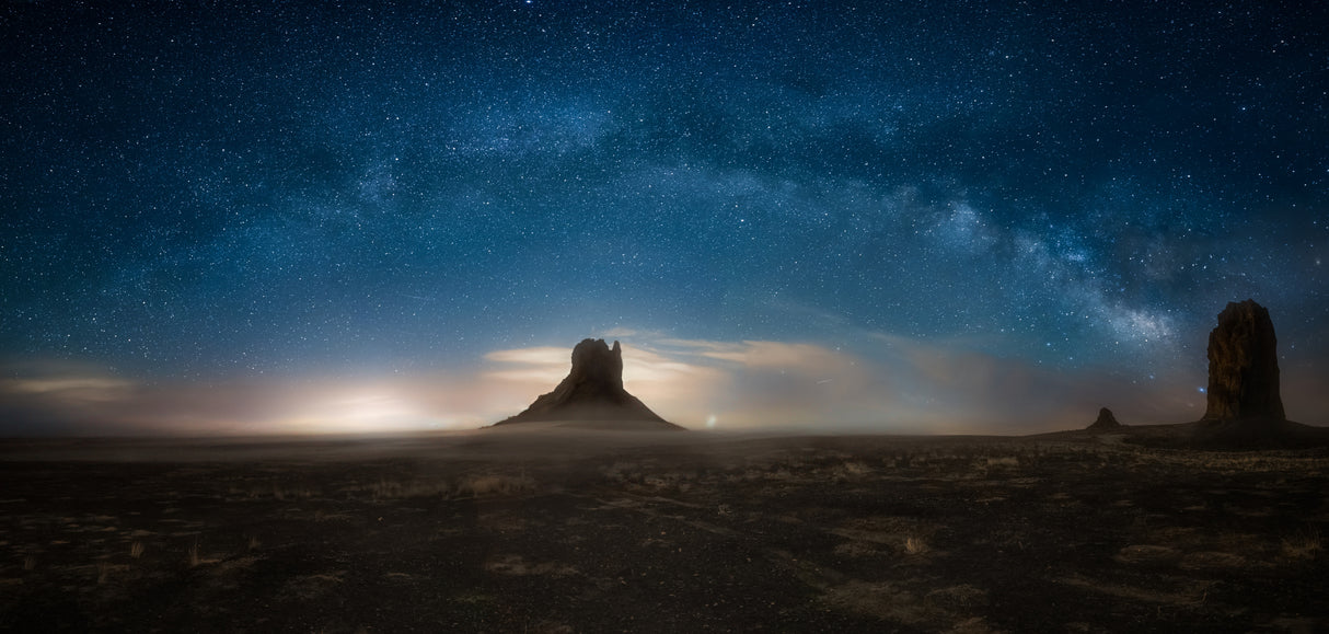 Alien Worlds Poster och Canvastavla