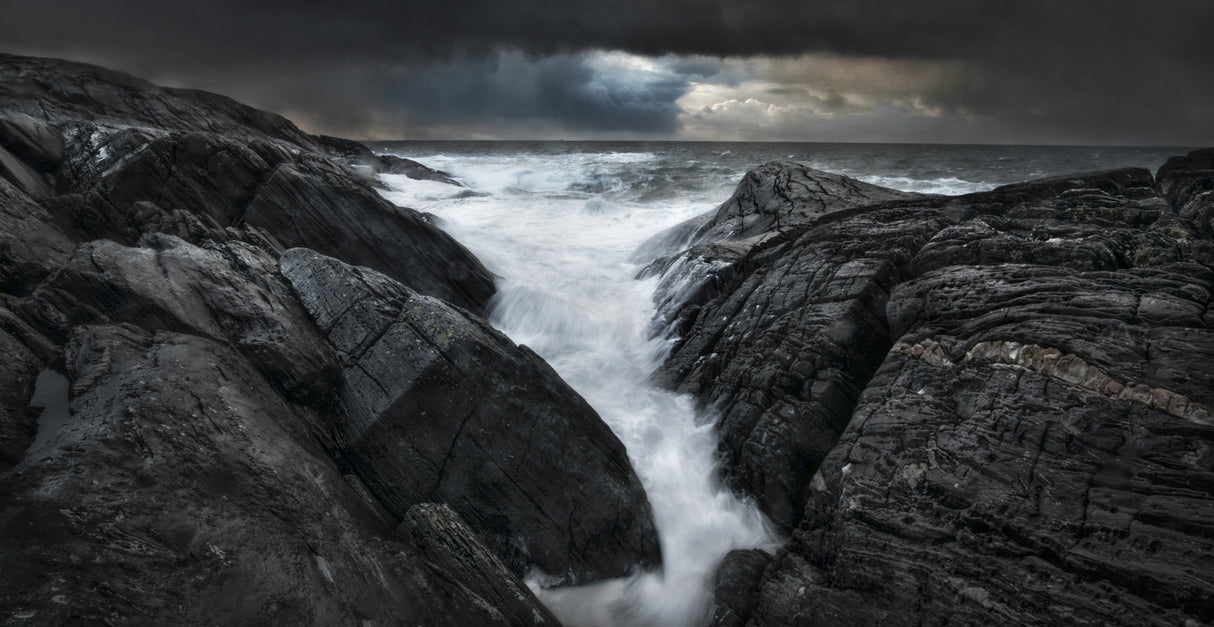 Waves Poster och Canvastavla