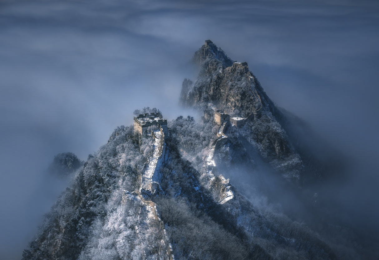 The Great Wall on the cloud Poster och Canvastavla