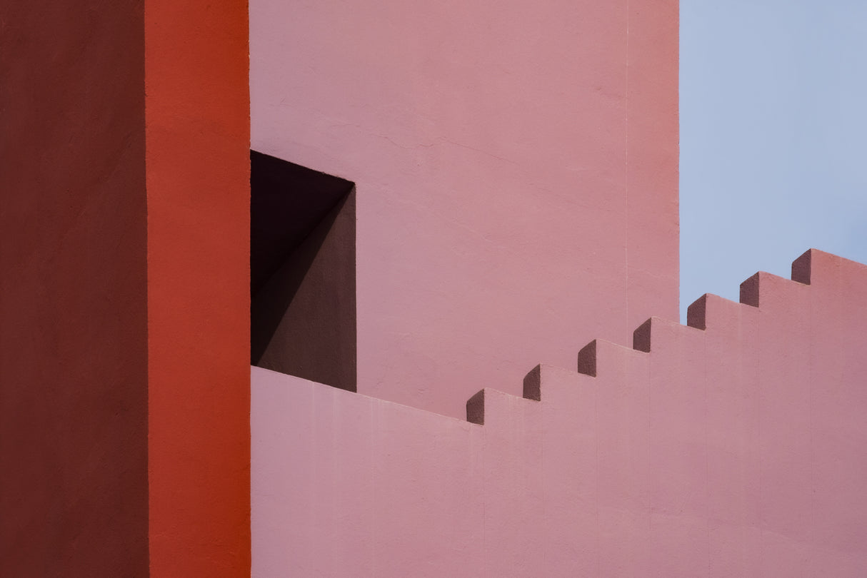 Muralla Roja #7 Poster och Canvastavla