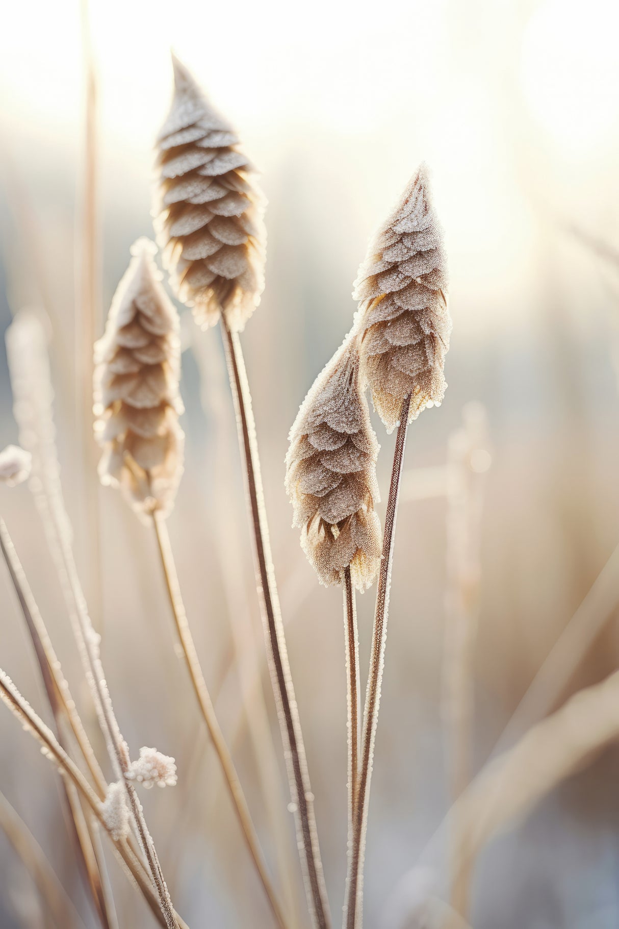 Pastel Nature Macro No 8 Poster och Canvastavla