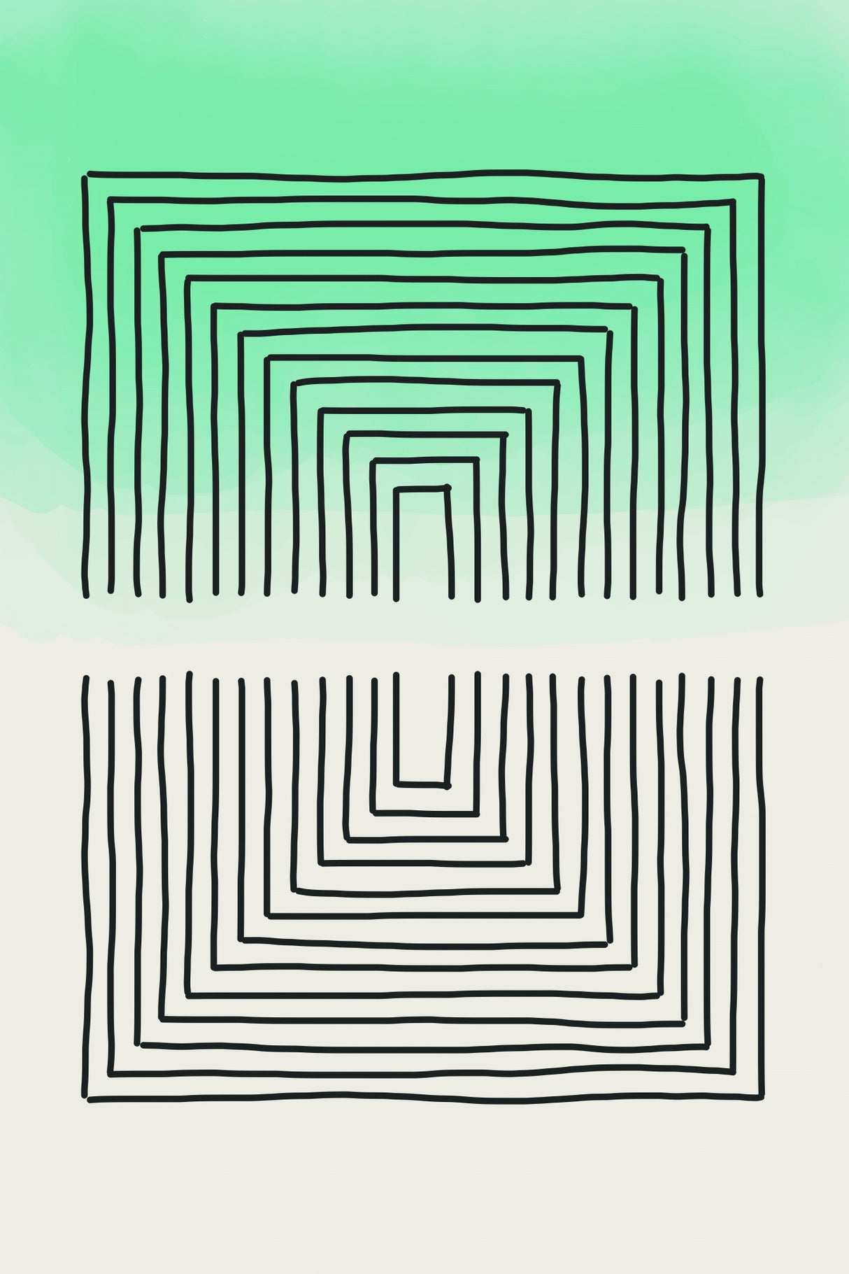 Minimal Design Set #4 Poster och Canvastavla