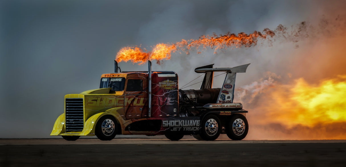 Fire & Speed - MCAS Miramar Air Show Poster och Canvastavla