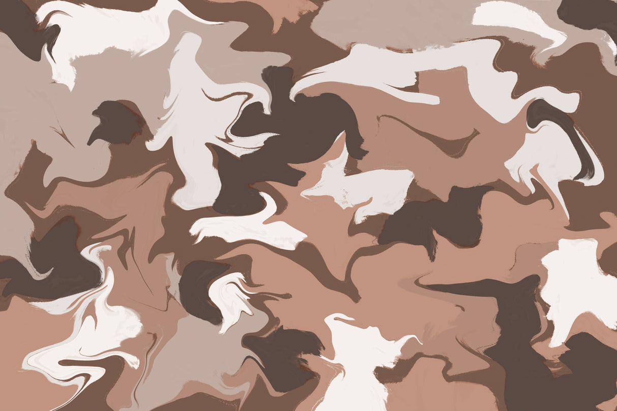 Mixed Pastel Colors Square Poster och Canvastavla