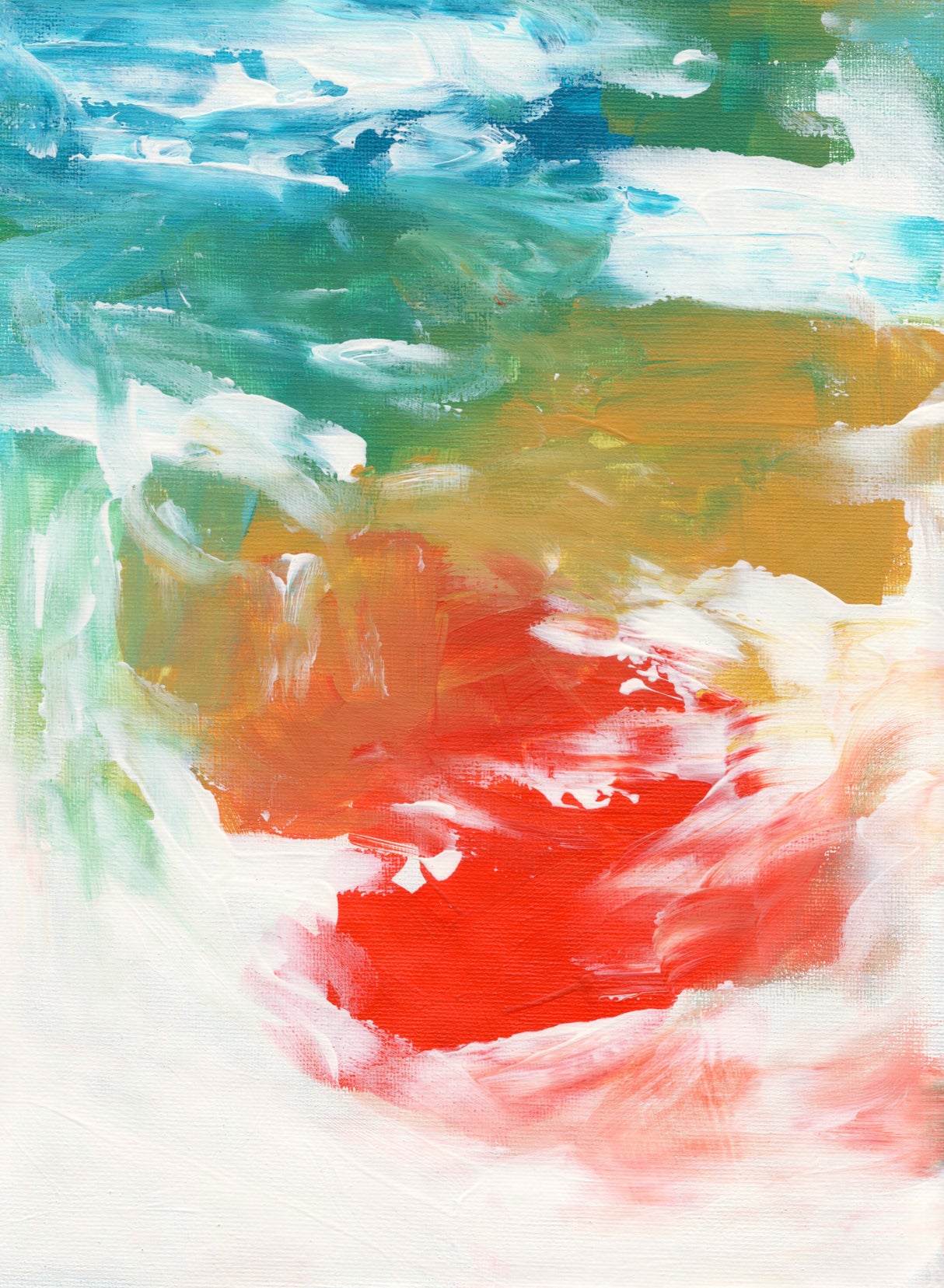 Rainbow Sky Poster och Canvastavla