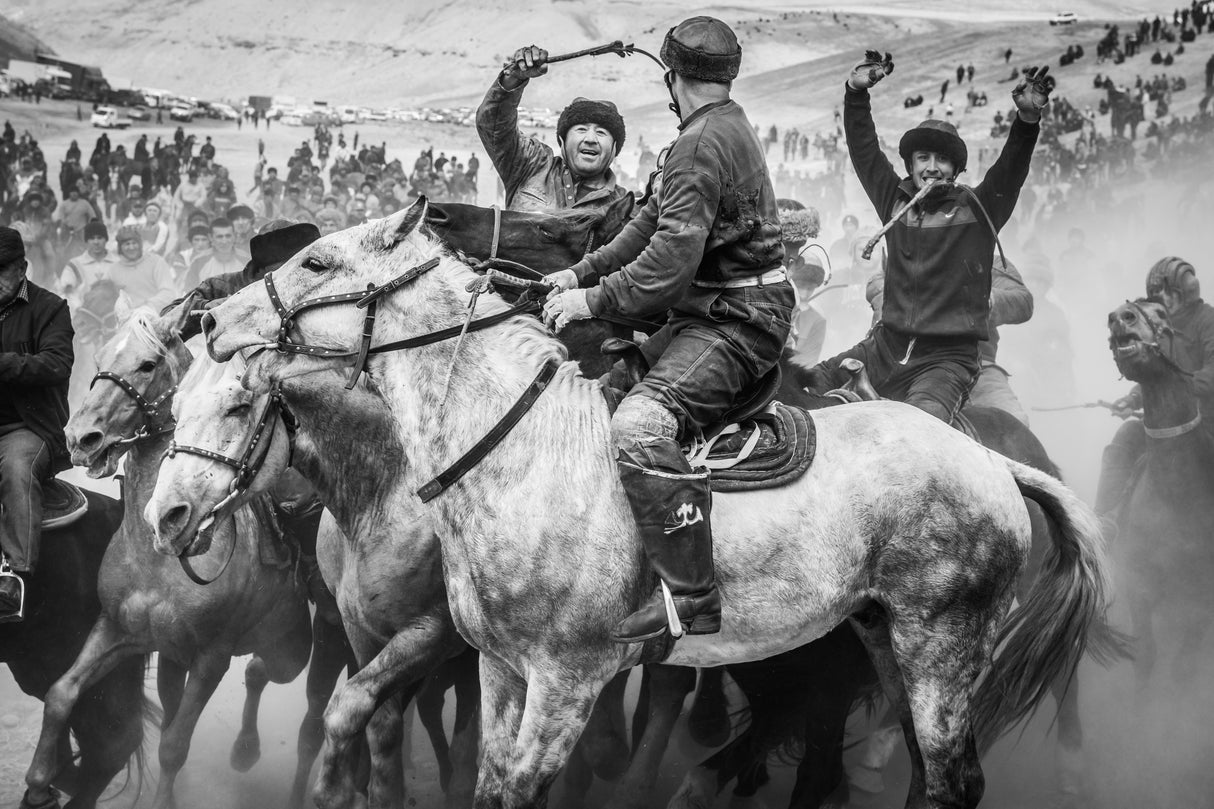 Buzkashi Poster och Canvastavla
