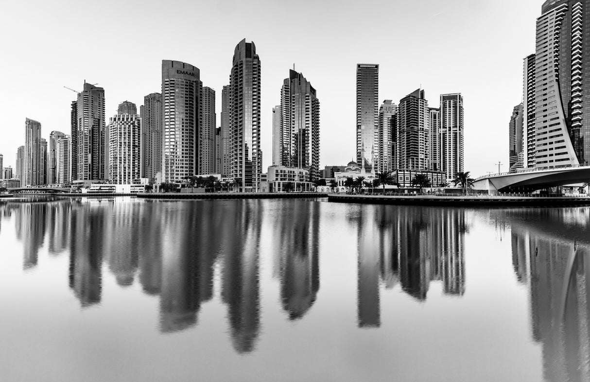 Dubai marina Poster och Canvastavla