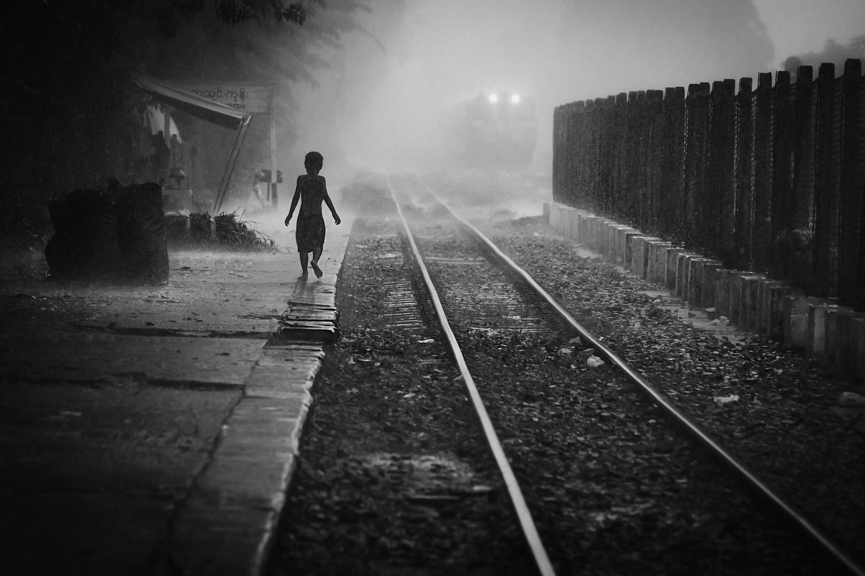 The rain rails Poster och Canvastavla