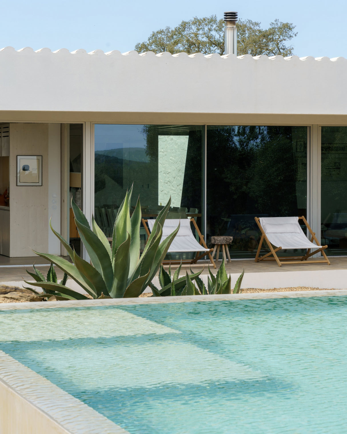 Casadavolta Swimming Pool Poster och Canvastavla