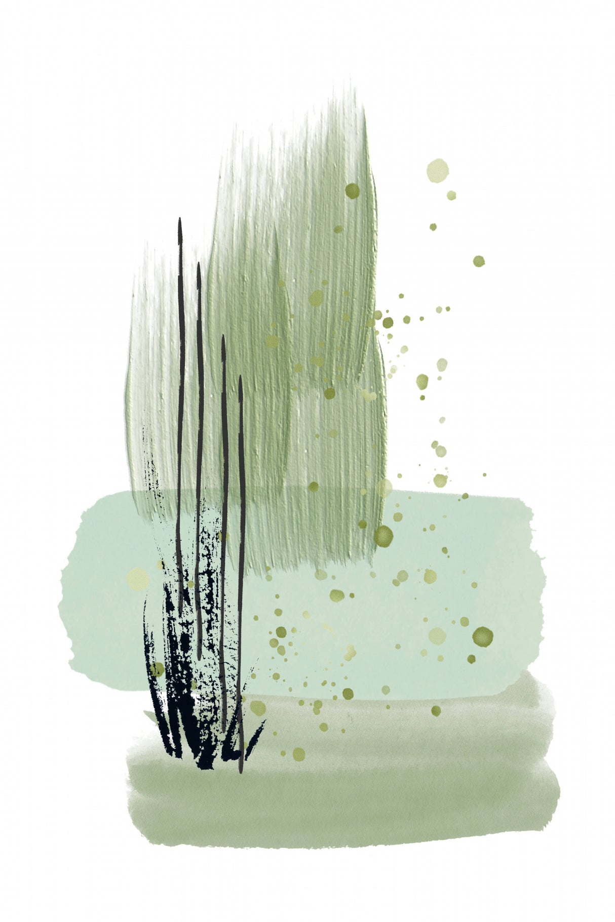 Planet Green-1 Poster och Canvastavla