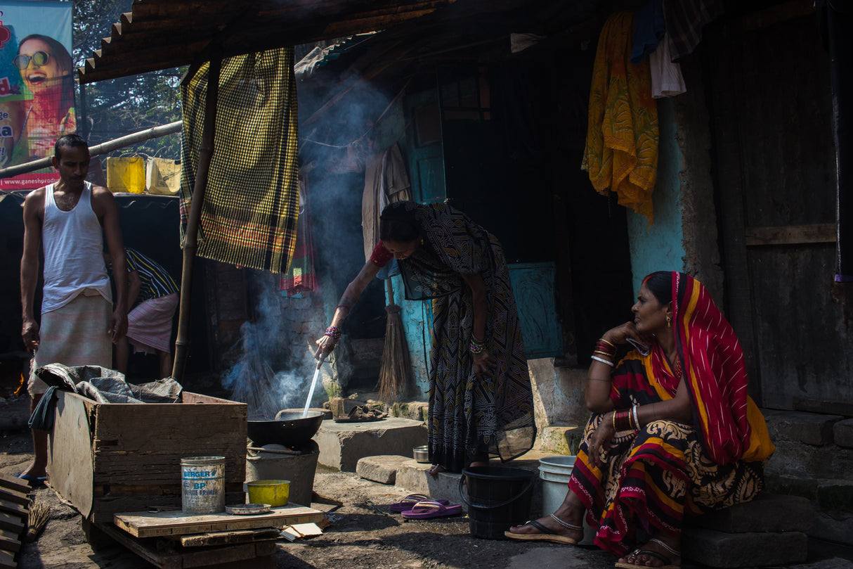 Kolkata Daily life Poster och Canvastavla