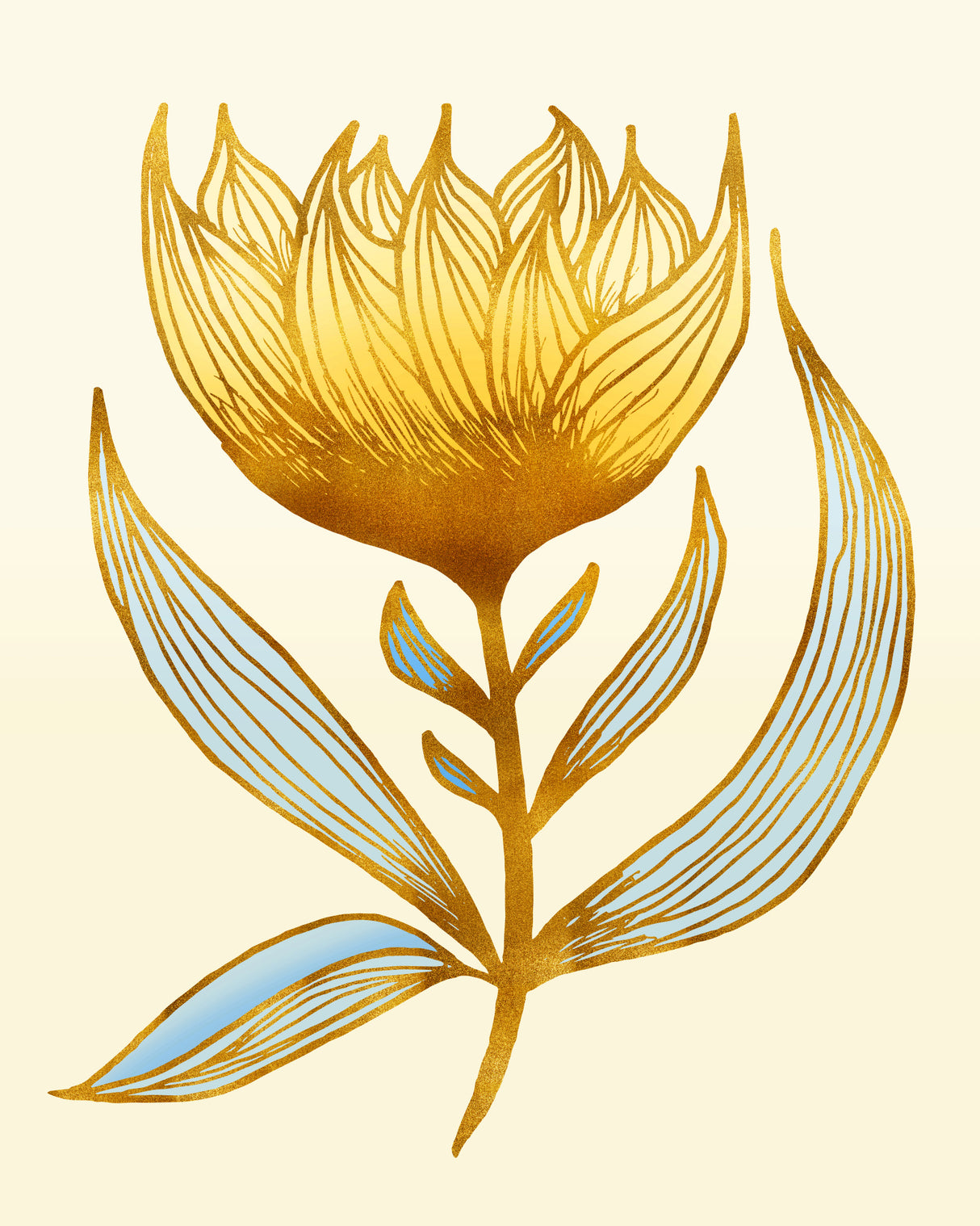 Sunflower Queen 2 Poster och Canvastavla