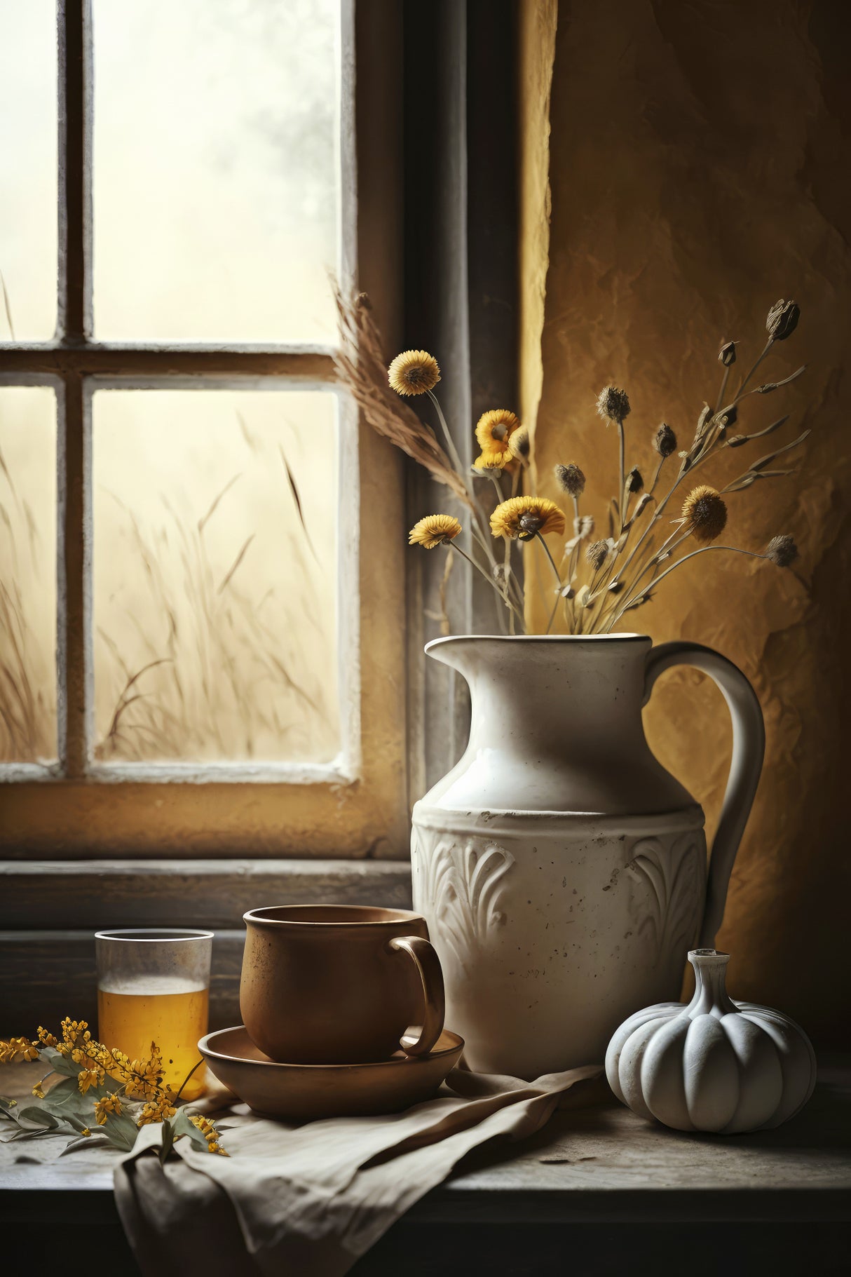 Still Life Impressions No 7 Poster och Canvastavla