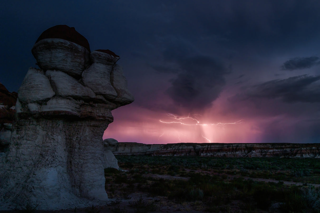 Canyon Lightning Poster och Canvastavla