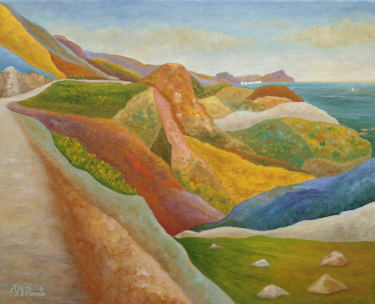 Summer Round the Corner Poster och Canvastavla