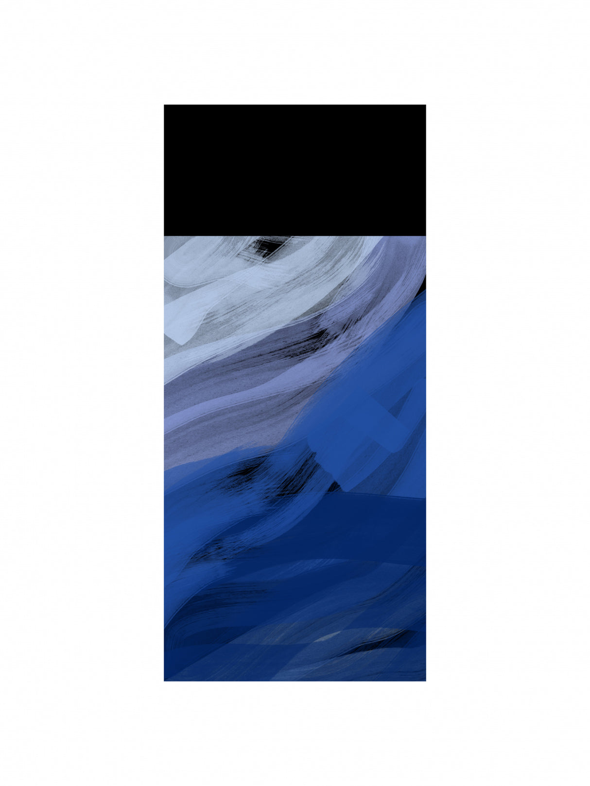 3x4 Aspectratio Indigo32 Poster och Canvastavla