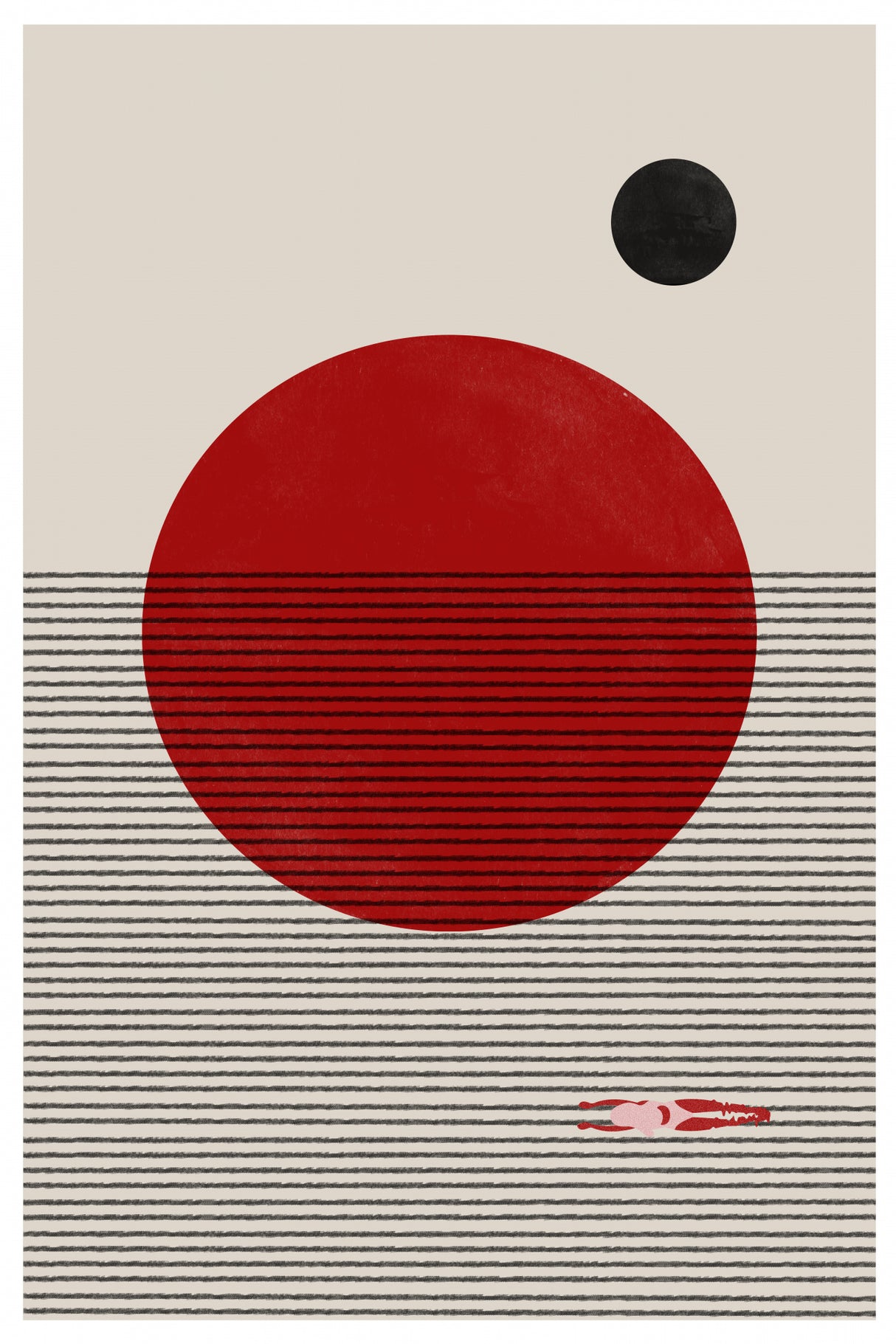 Swimming To You Poster och Canvastavla