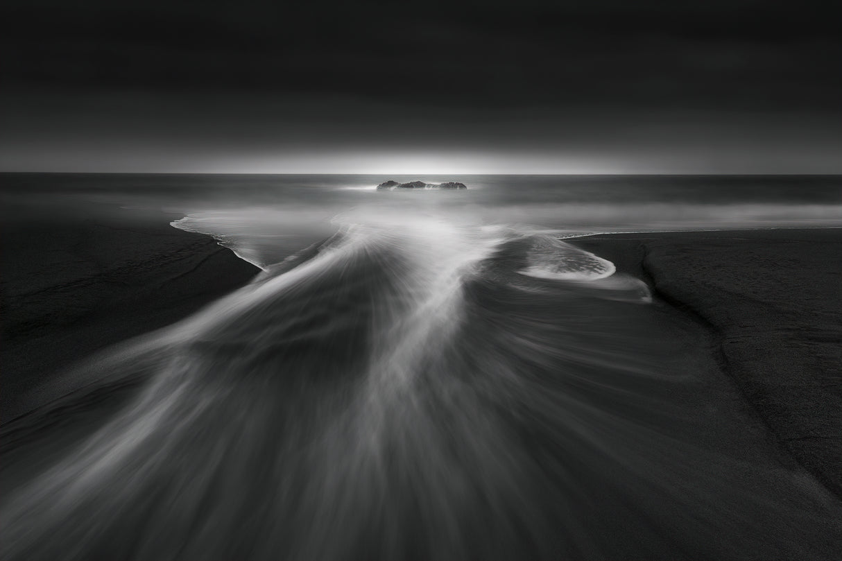 Creek Meets Ocean Poster och Canvastavla