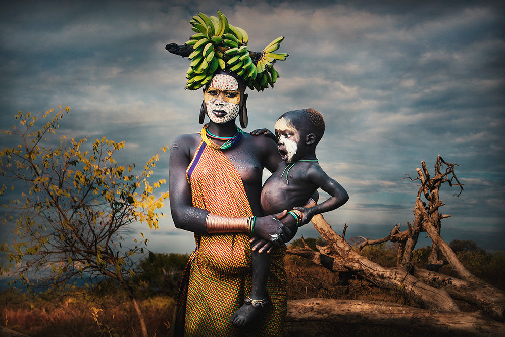 Banana Child Poster och Canvastavla