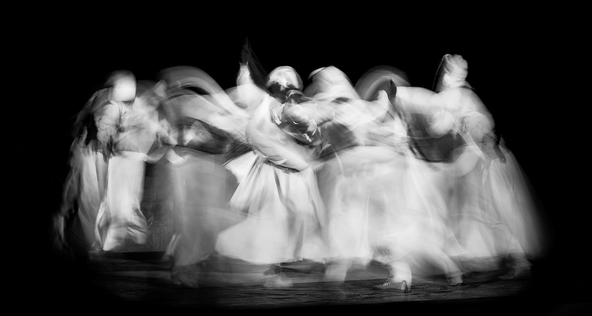 Sufi Dance in Motion Poster och Canvastavla