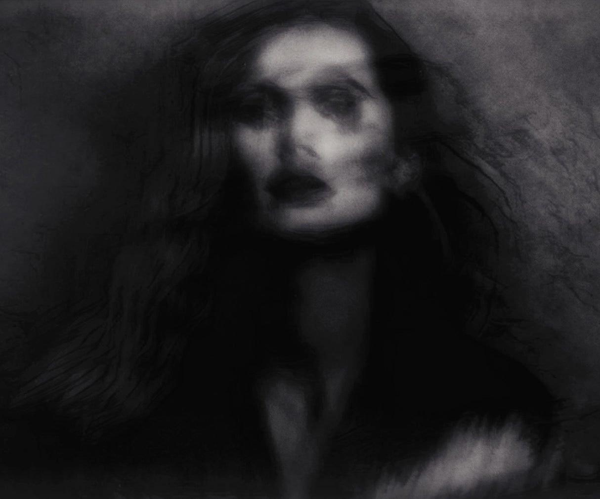 A Quiet Darkness (portrait) Poster och Canvastavla