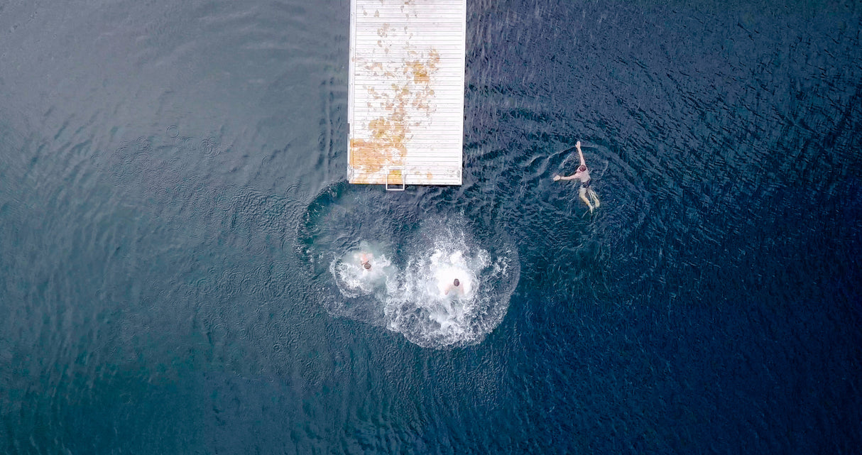 Jump and swim Poster och Canvastavla