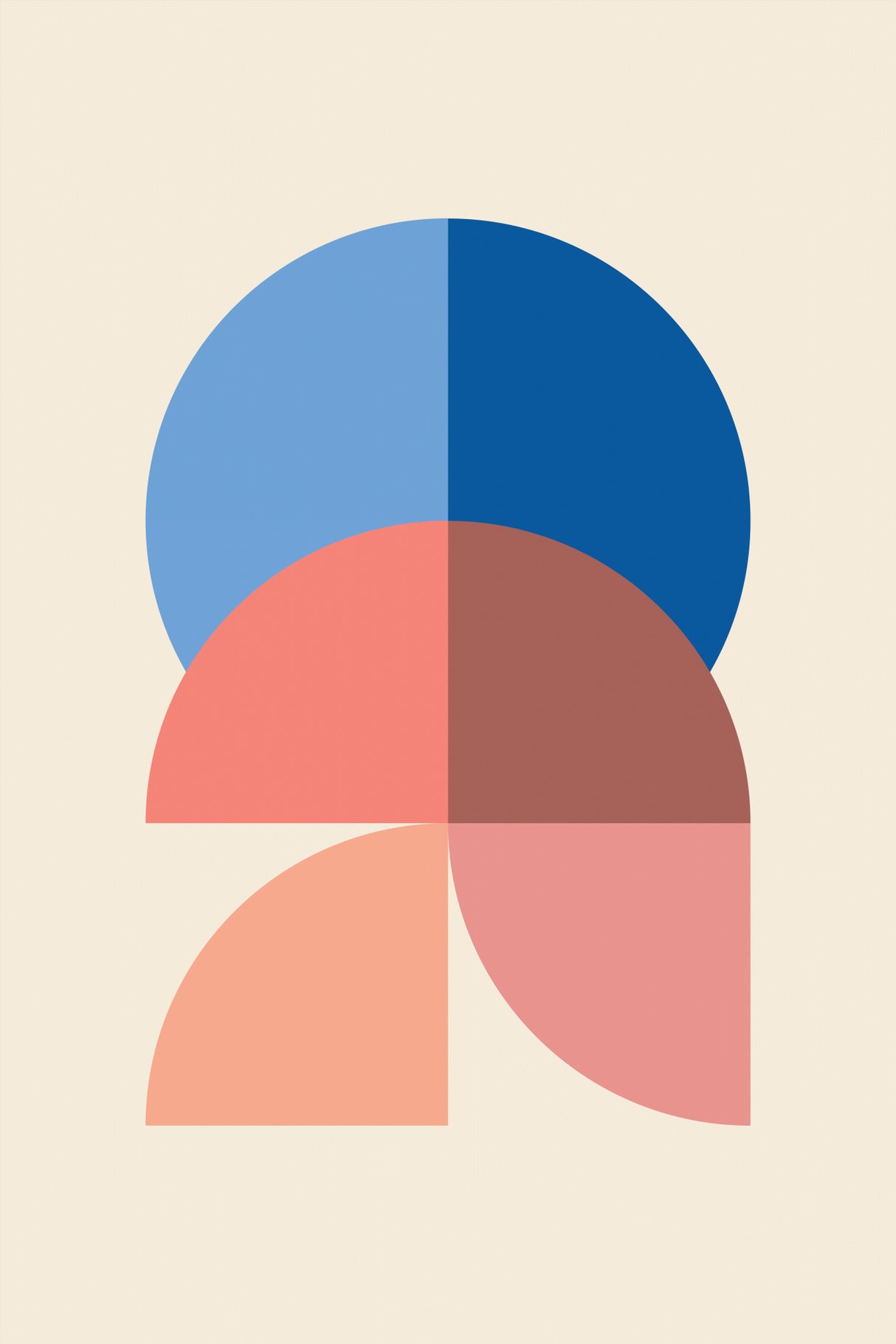 Peach 37 Poster och Canvastavla