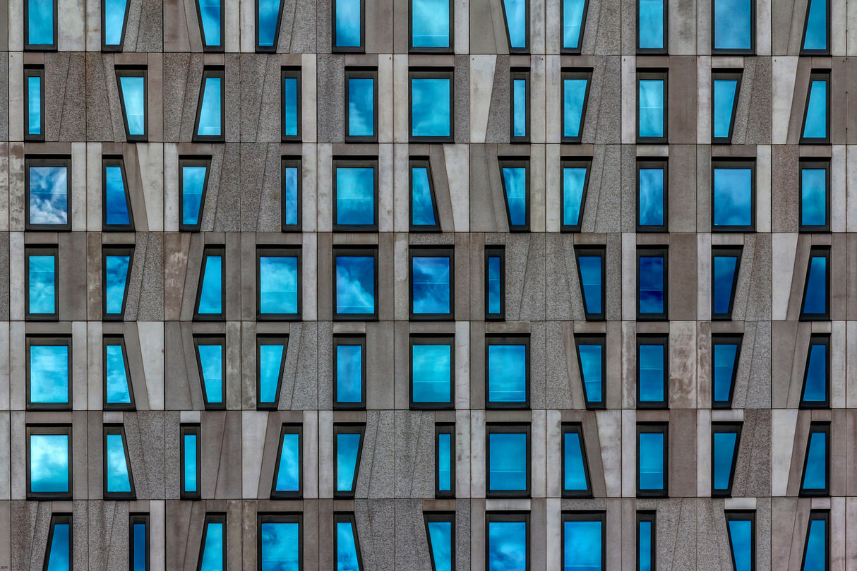 Windows at Rotterdam Poster och Canvastavla