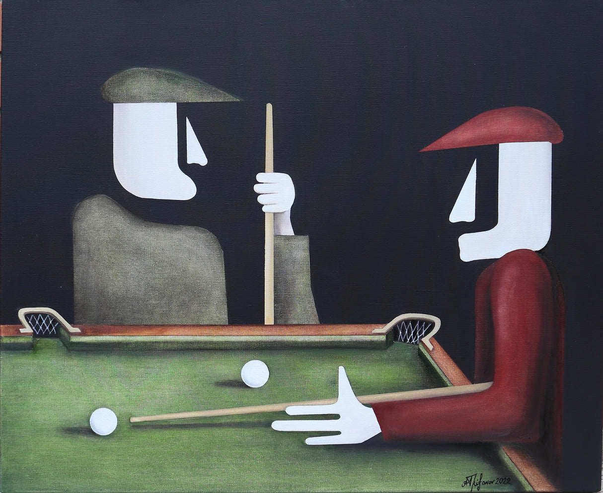 Billiards Poster och Canvastavla