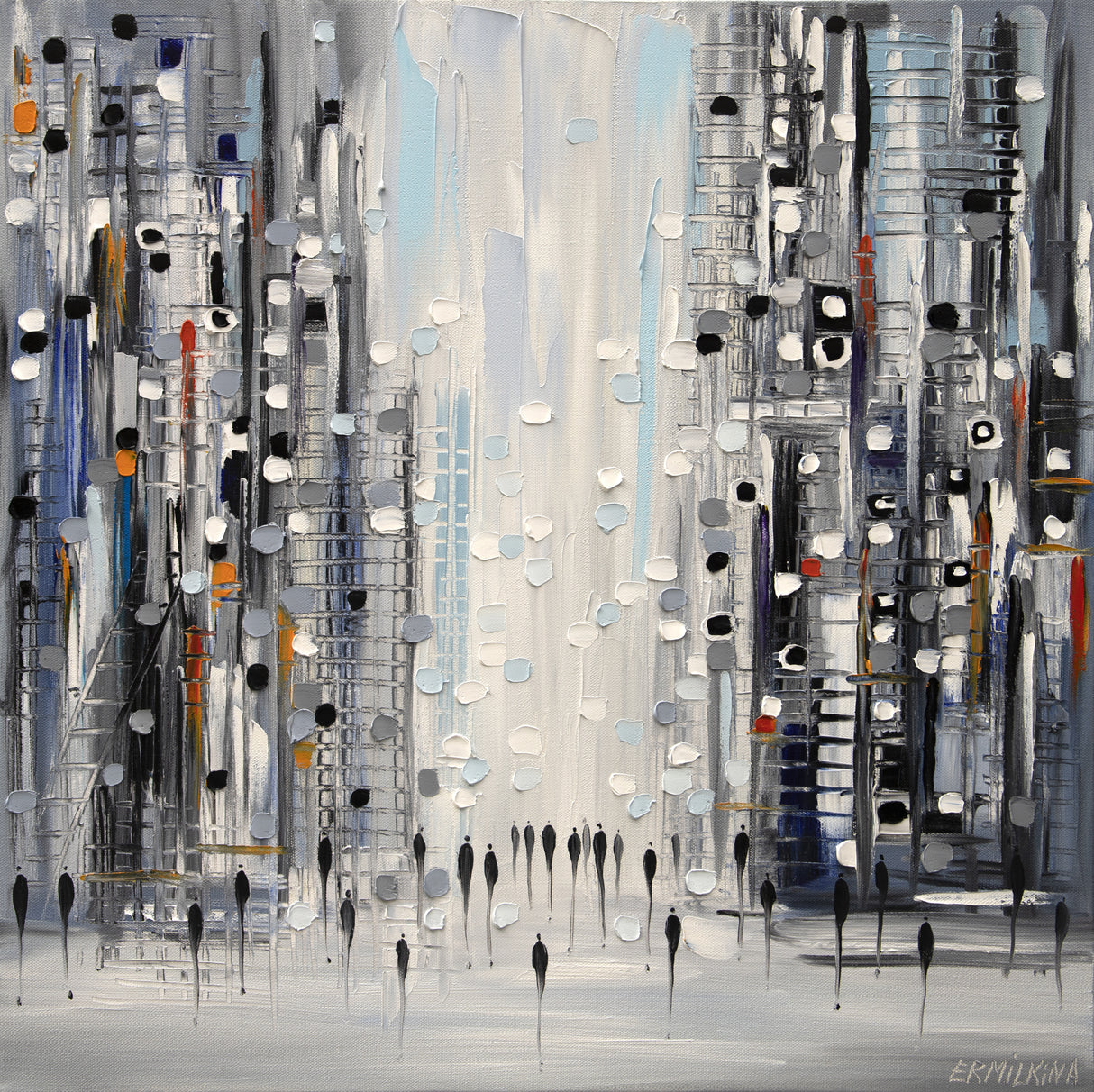 Street Life Poster och Canvastavla