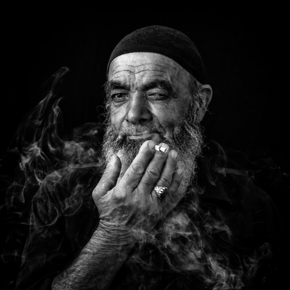 Smoke Poster och Canvastavla
