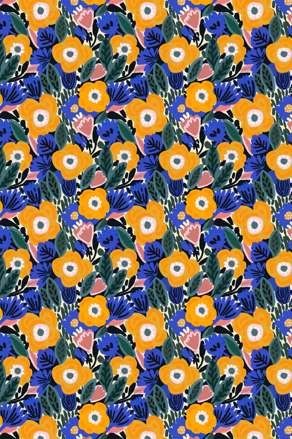Pattern 176 Poster och Canvastavla