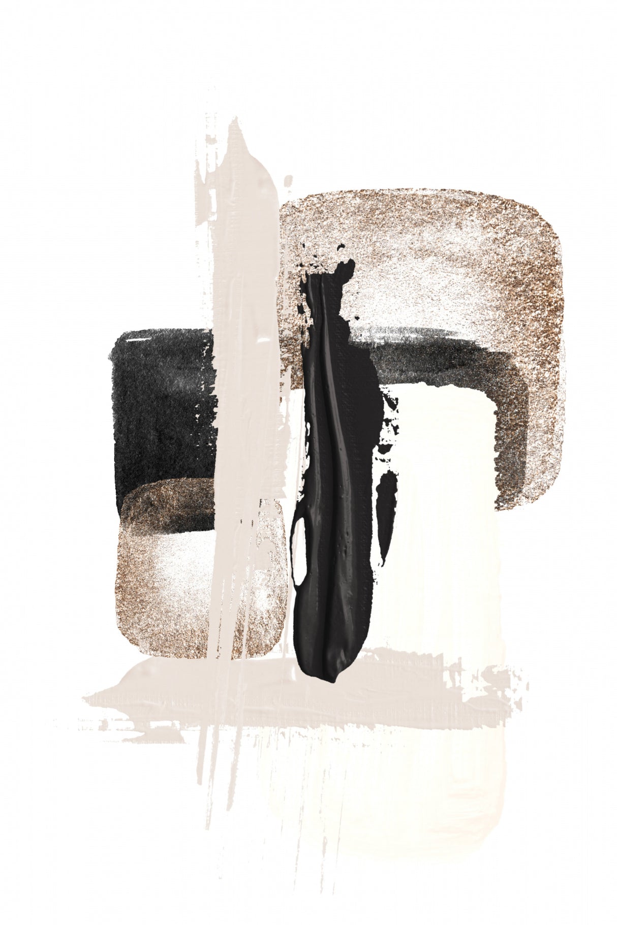 Brush Strokes-2 Poster och Canvastavla