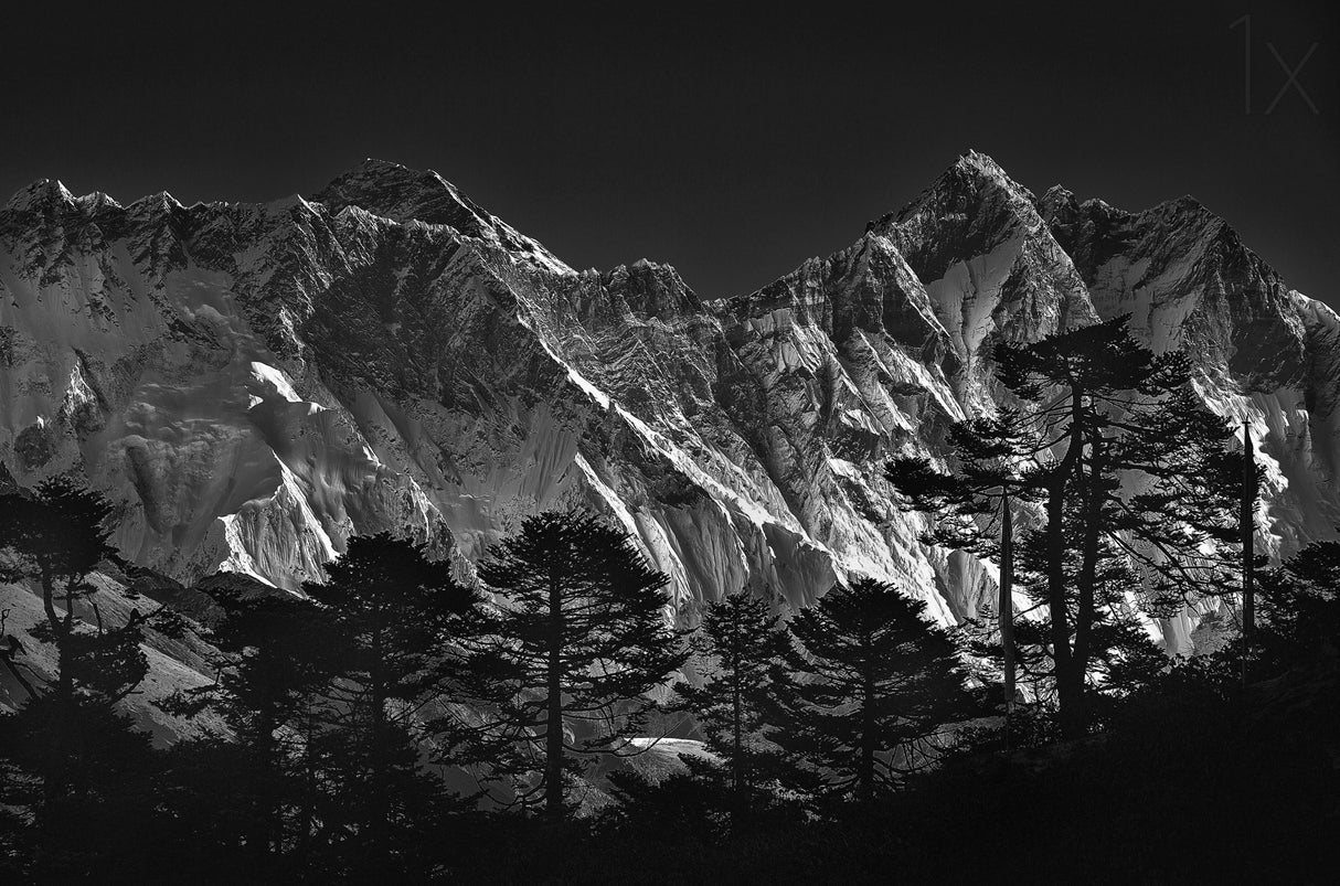 everest view Poster och Canvastavla