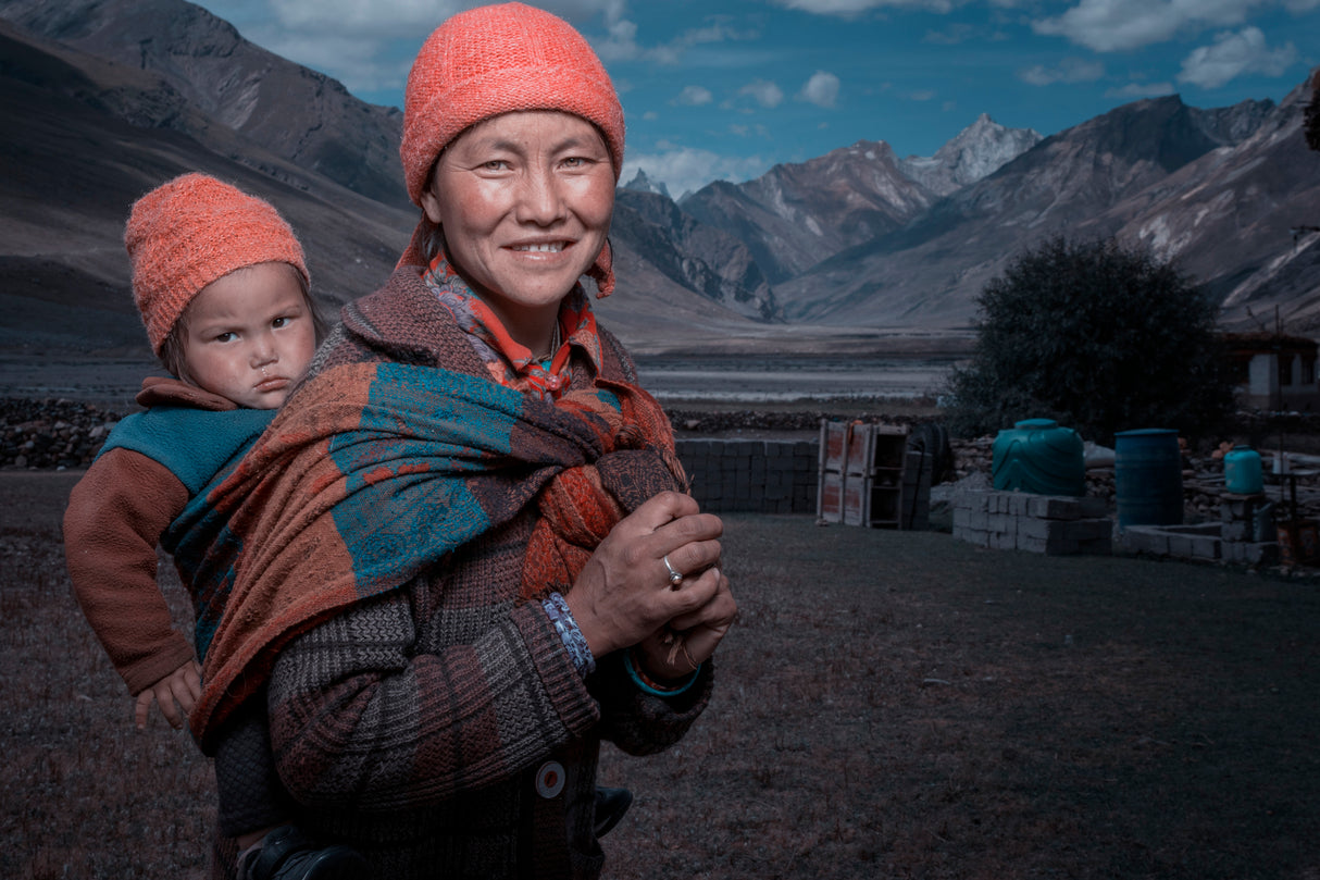 Mother and Child Poster och Canvastavla