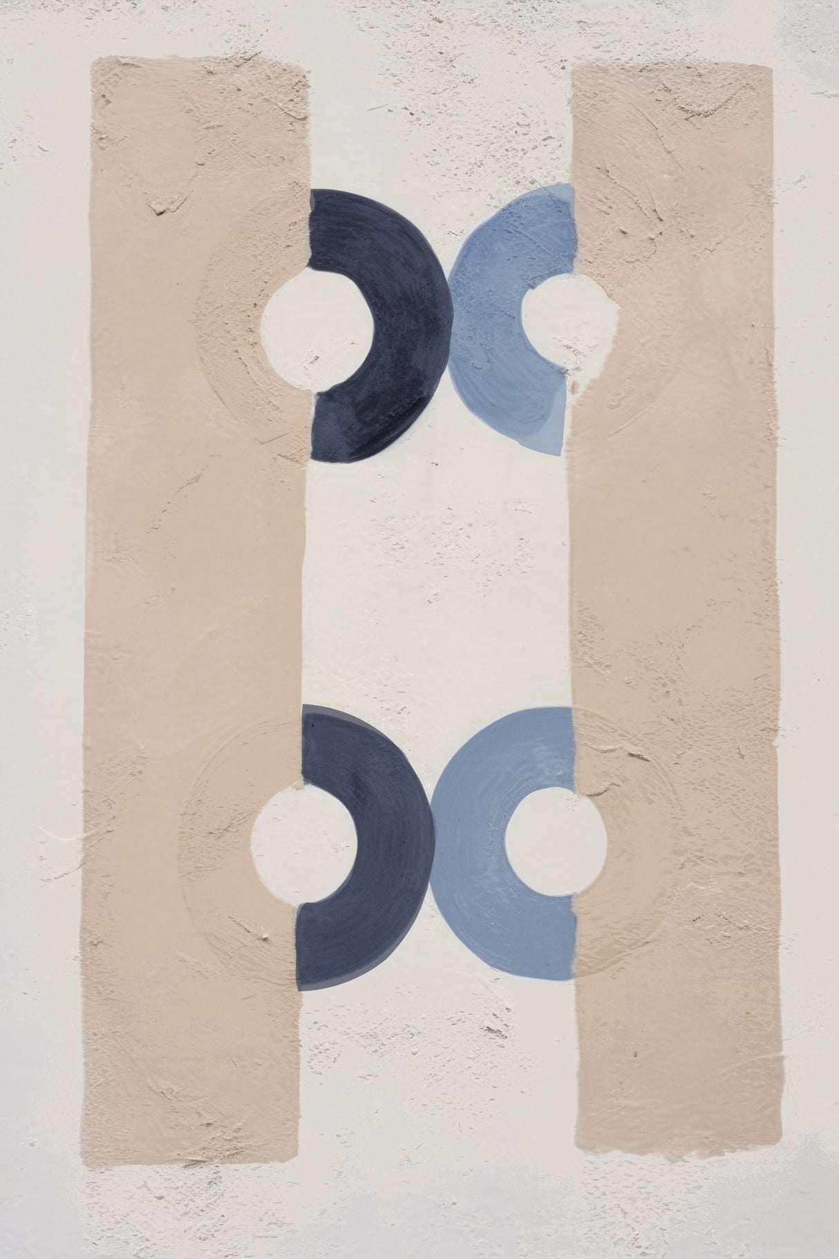 Blue Rings Poster och Canvastavla