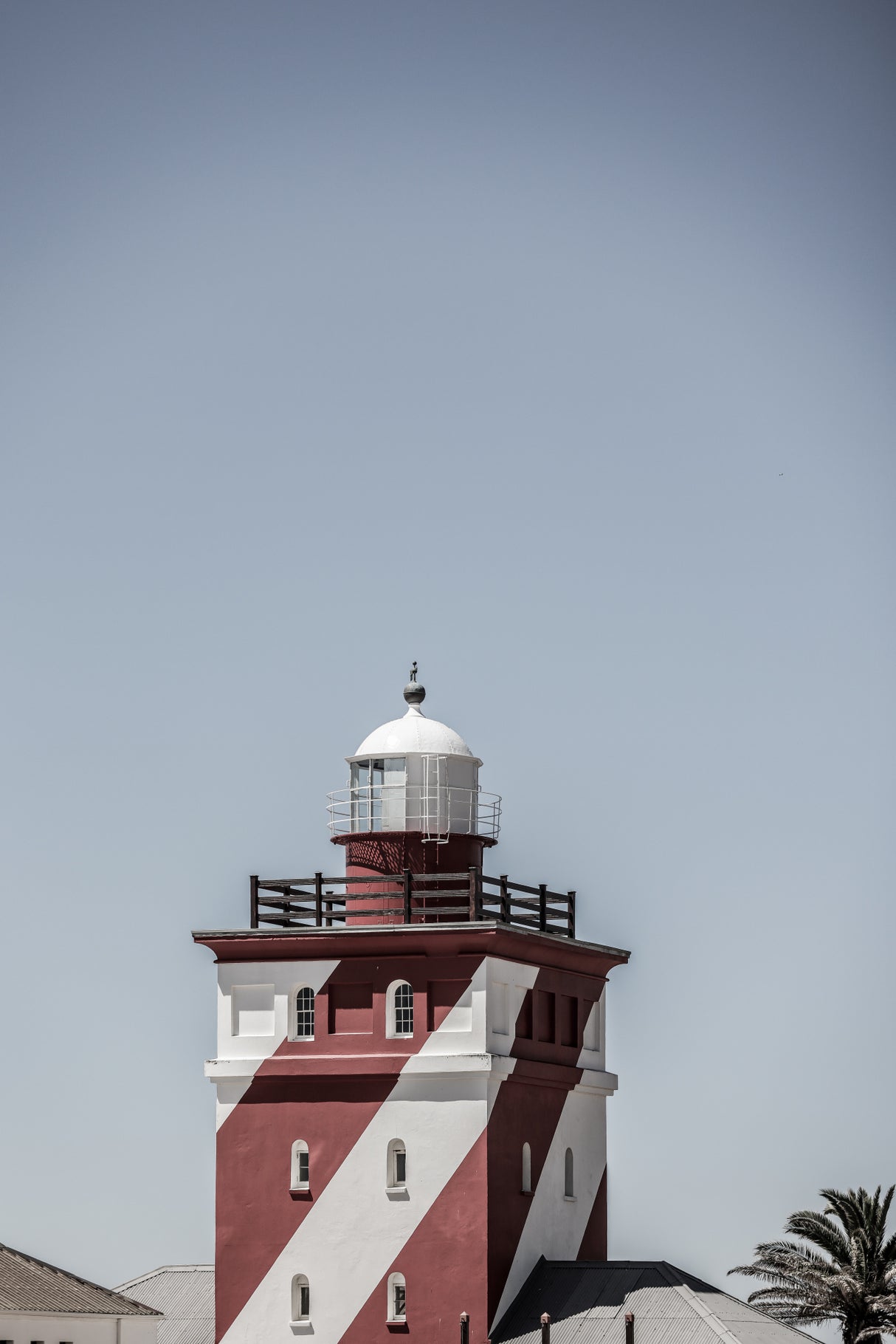 Candy Strip Light House Poster och Canvastavla