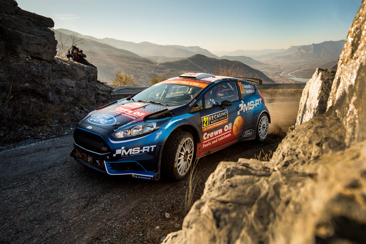 Ford Fiesta R5 Poster och Canvastavla