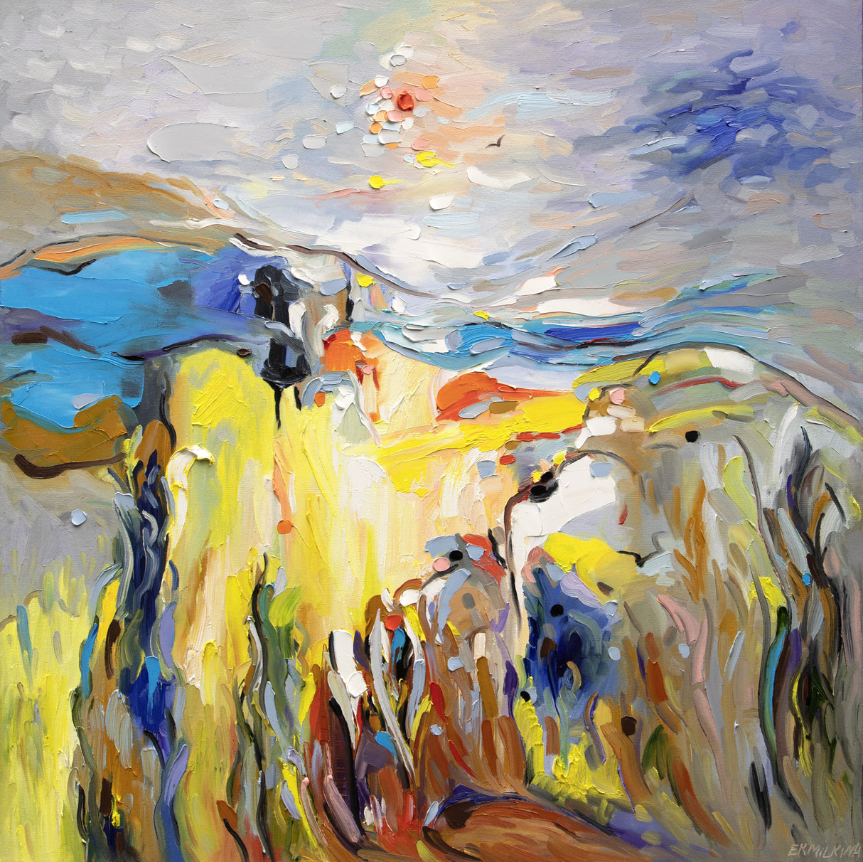 Seascape Poster och Canvastavla