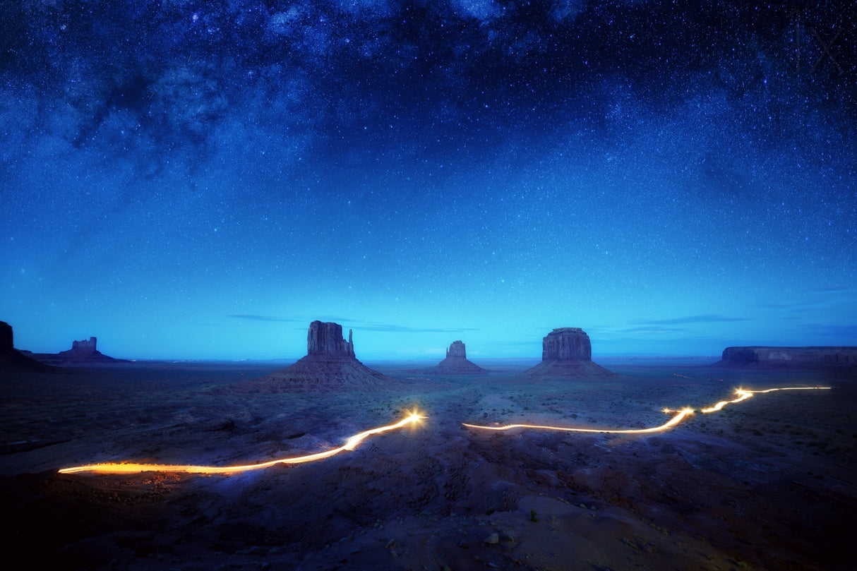Magic Monument Valley Poster och Canvastavla