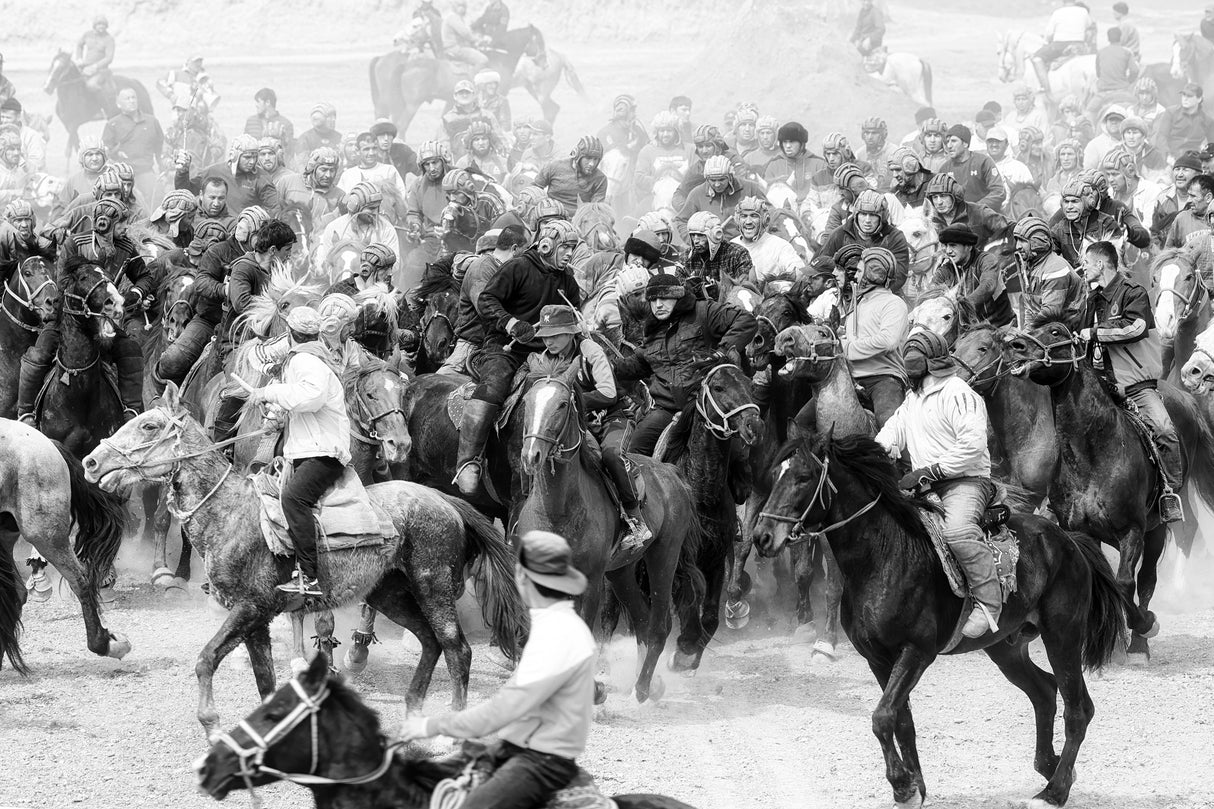 Buzkashi 5775 Poster och Canvastavla