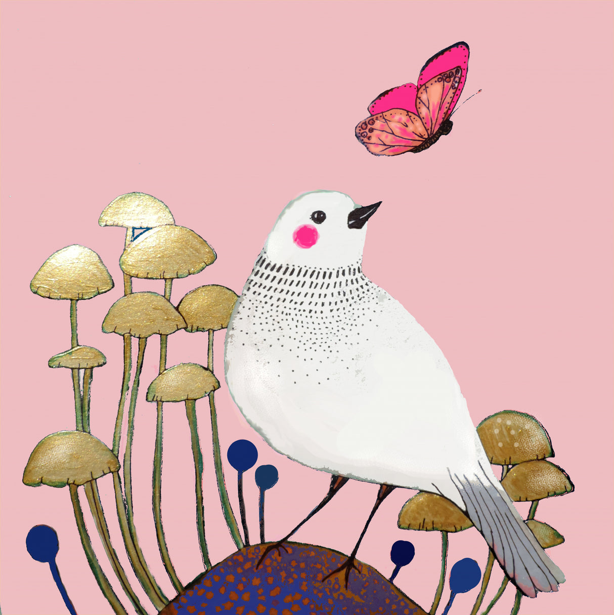 Le Petit Sentier Lisse Poster och Canvastavla