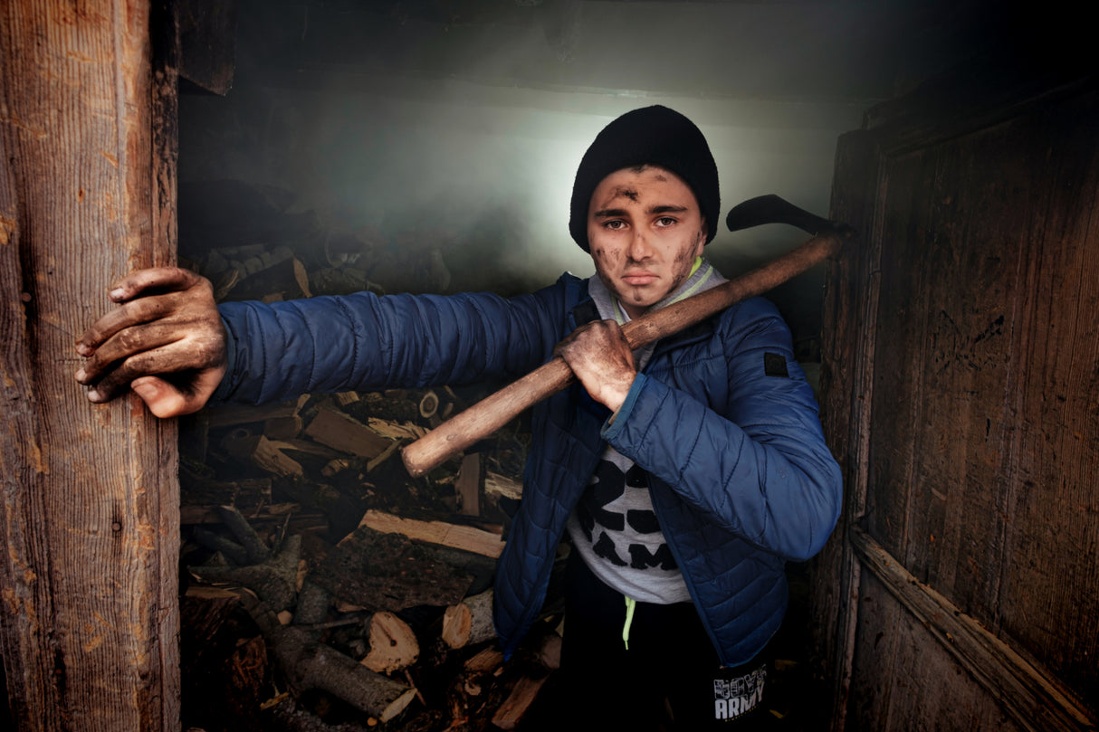 Little Lumberjack Poster och Canvastavla