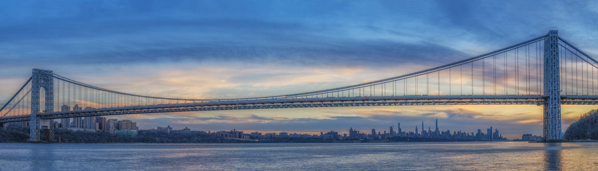 George Washington Bridge Poster och Canvastavla