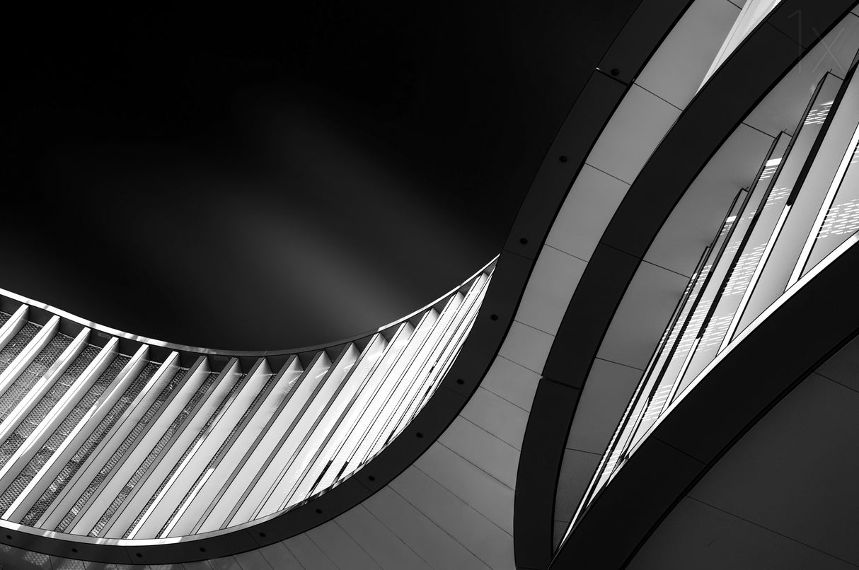 Split Lines Poster och Canvastavla