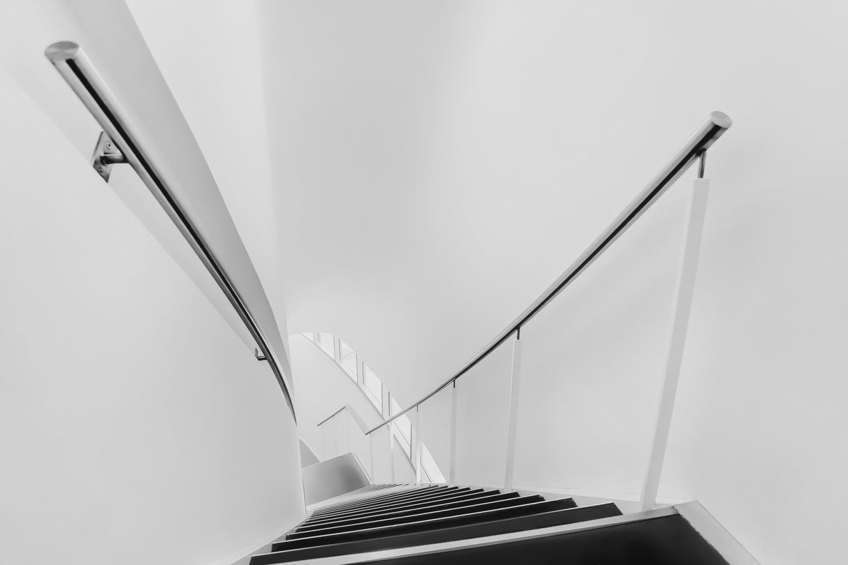 New Stairs at the Fundatie in Holland Poster och Canvastavla